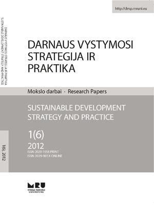 Sustainable Development Strategy and Practise cover