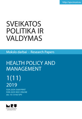 Health Policy and Management cover